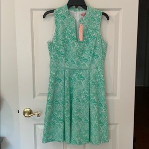 Jade patterned dress